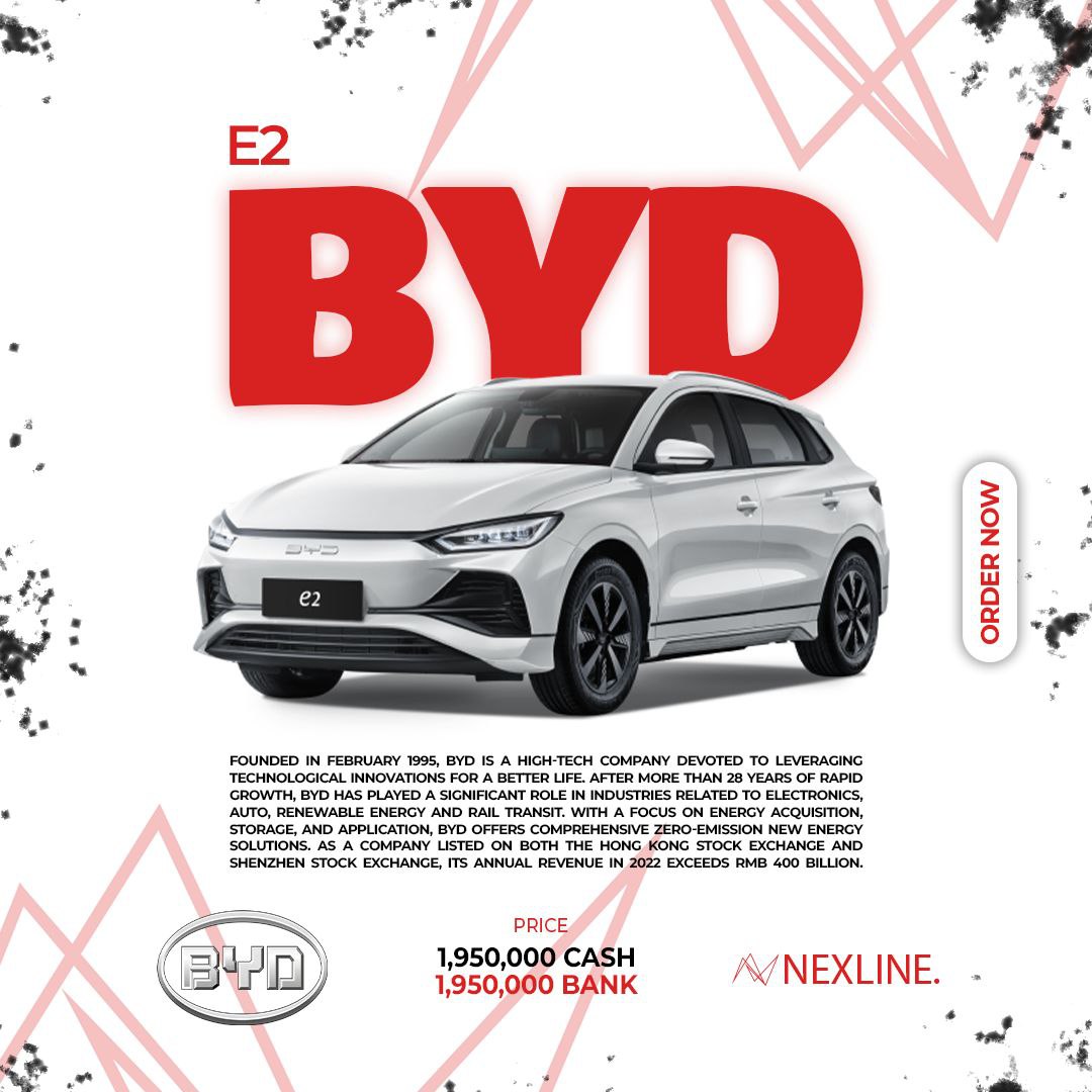 2024 BYD e2 Flying